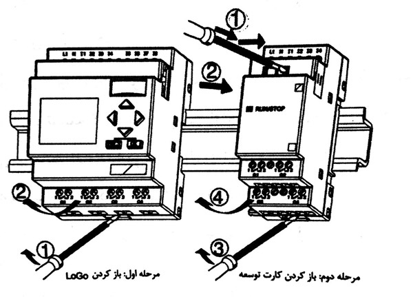 آموزش نصب و سیم بندی PLC LOGO! اتوماسیون صنعتی زیمنس 4